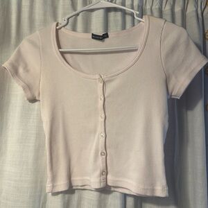 Baby pink Brandy Melville top